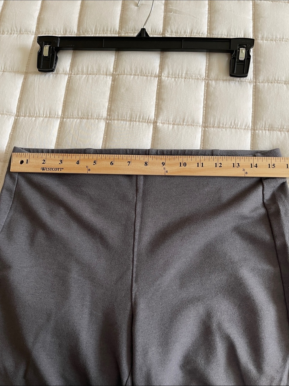 J Jill, pure Jill, slim leg, cropped pants, gray, NWOT - Picture 3 of 4